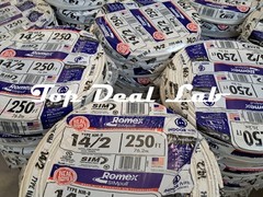 Southwire Romex 14/2 250ft 600V SIM Technology Type NM-B Indoor Wire With Ground