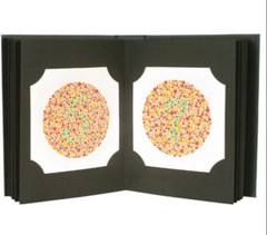 Ishihara Test Book for Color Deficiency 24 plates for COLOR BLINDNESS USA SELLER