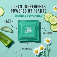 Flushable Wipes, Individually Wrapped, Travel Friendly, Unscented with Cucumb…