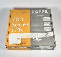 Roppe 700 Series Rubber Wall Base 4 in.x95 ft.x1/8 in., BLACK (Partial – 95 Ft)