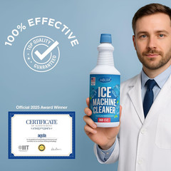 Ice Machine Cleaner and Descaler 32 Oz Ice Maker Cleaner for All Brands Opal