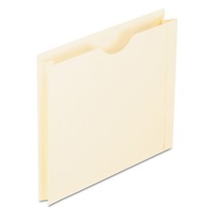 File Jackets, Letter Size, Manila, 2″ Expansion, Reinforced Straight-Cut Tabs…