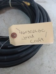 Weld Craft 46V30-2 Power Cable,Rubber,2Pc,25 Ft (7.6M)