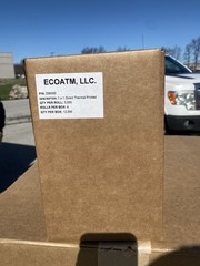ECOATM LLC 1 x 1 Direct Thermal Printed Blank Labels MPN 256350