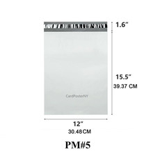 100 Pcs Poly Mailers Shipping Bag ， Self-Sealing Shipping Bags