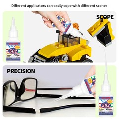 502 Super Strong Quick-Drying Liquid Glue for Plastic Wood Metal Glass