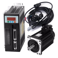 600W 1.91Nm NEMA24 220V 3000RPM AC Servo Drive Motor Kit 60ST-M01930 CNC Machine
