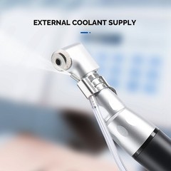 AZDENT Dental Slow Low Speed Handpiece Straight Contra Angle Air Motor Kit 2Hole