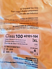 VWR CERTICLEAN CLASS 100 LATEX AMBIDEXTROUS GLOVES 12″, XL 40101-164