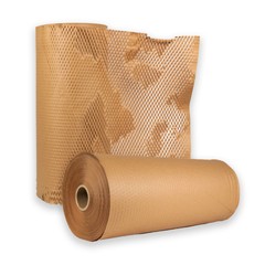 Honeycomb Cushioning Wrap Packaging Paper 20″ x 1000′ with Dispenser