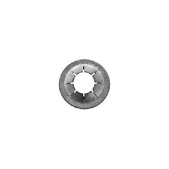 100 3/16″ Stud Flat Push-On Retainers 7/16″ O.D.