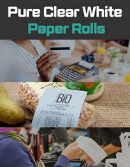 3″ x 150 ft 1-Ply Bond Paper Kitchen Receipt Printers POS 3 inch x 10Rolls