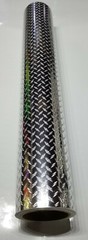 Silver Mini Diamond Plate Sign Plotter Cutter Vinyl Film Roll