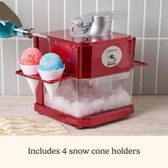 Cuisinart Electric Ice Shaver Maker Crusher Snow Cone Machine Slushies Frozen