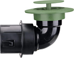 430 Pop-Up Drainage Emitter with Elbow and Adapter for 3 In. & 4 In. Drain Pipes