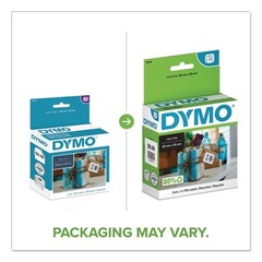 DYMO LabelWriter Multipurpose Labels, 1″ x 1″, White, 750 Labels/Roll