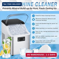 Ice Machine Cleaner Tablets Descaler (36 Pack) – Portable Ice Maker Cleaner, Nic