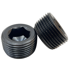 3/8″ NPT PIPE PLUGS MALE STEEL INTERNAL HEX HEAD SOCKET PIPE PLUGS END CAP 20PCS