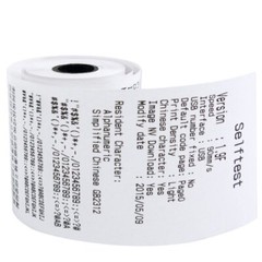50-200 Rolls 2.25 x 50 FT Thermal Paper Rolls for Clover Mini Flex 1 1/16″ Core