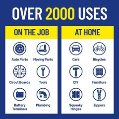 WD-40 Multi-Use Lubricant Spray 12oz w/ Smart Straw 2-Way Spray Formula
