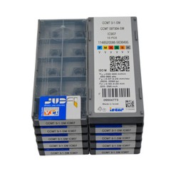 100pcs CCMT 09T304-SM CCMT 3-1-SM IC907 CNC Carbide Insert CCMT insert cnc blade
