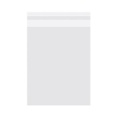 100 Count 10×13 Inch Clear Poly Bags, Self Seal, Packaging Clothing, Shirts