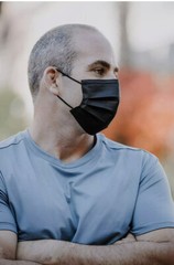 50 PCS Face Mask Non Medical Surgical Disposable 3-Ply Mouth Cover-Mix Color