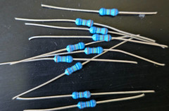 10pcs 6.04k ohm 1/4W 1% Metal Film Precision Axial Resistors ~ NEW ~