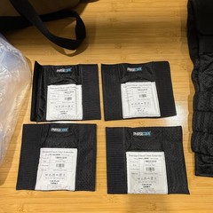 Phasecore Cooling Vest System – 3-Vest Complete with Ice Packs & Carry Bag New