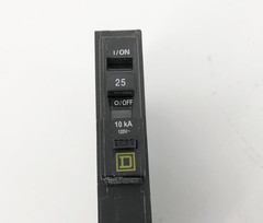 New Square D QO125EPD Circuit Breaker 25A 120V 60Hz 1 Pole