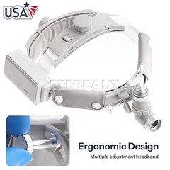 Surgical Headlight for Medical Ent and Dental with 10 Watt Wireless Led Lamp New