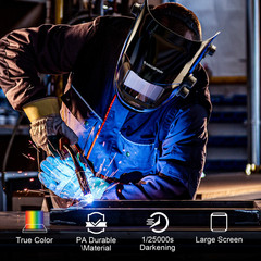 ARCCAPTAIN MIG Welder 250A 6 in 1 Aluminum MIG/Stick/Lift TIG & Welding Helmet🔥