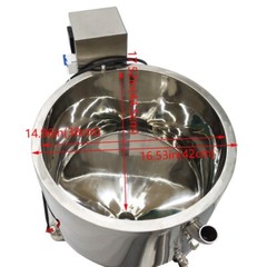 100-1000ml Pneumatic Paste Liquid Heating Filling Machine 1 Nozzle Piston Filler