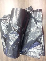 (20 BAGS) TRASH BAG 40 GALLON EXTRA HEAVY BLACK LINERS 43″x 47″ 1.4 MIL/USA MADE