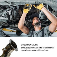 2-Bolt 2.5 Inch Exhaust Flange Repair Kit Stainless Steel