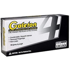 Galeton Unisex Adult Galeton X-Large (Pack of 100) Black