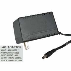 18VAC 2A AC-to-AC Wall Adapter Power Supply 2.1mm Plug
