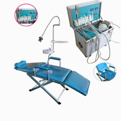 Portable Mobile Dental Delivery Unit System Cart Treatment Compressor / Chair 4H