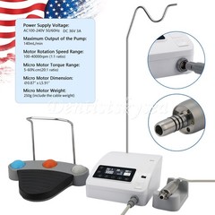 Dental Surgical Implant Motor System Touch Screen 1:5 1:4.2 1:1 LED Contra Angle