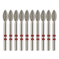 20 Types Zirconia Dental Diamond Burs FG Friction Grip for High Speed Handpiece
