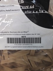 3 Pounds of Rubber Bands