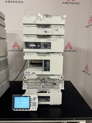 Agilent 1100 HPLC System Pump Autosampler G1315B DAD Detector Column Oven #18307