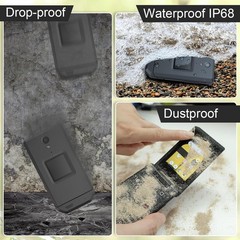 S22 Rugged Flip Phone Unlocked (16GB) 2.8” Touchscreen Smart Cell Phone