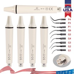 Piezo Scaler Dental Ultrasónico Pieza de Mano WOODPECKER EMS Cavitron/ 10*Puntas