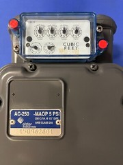 AC-250 Gas meter refurbished