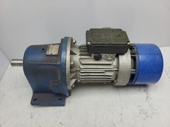 MGM BA80B4 Brake Motor 1400/1680 Rpm w/ Rossi MR31-63-PC1A Gear Reducer