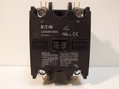 NIB Eaton C25GNF290H Definite Purpose Contactor: 115V Line, 277V@60Hz Coil