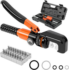 Hydraulic Crimping Tool Kit, Hydraulic Crimping Tool Battery Cable Crimper Wire