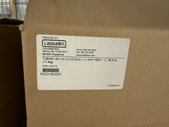 Laddawn 9″ X 1500′, 4-Mil, Clear Poly Tubing, 1 Roll