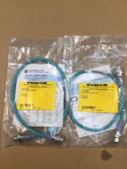 TURCK FKFDD FKFDD 4460-0.5/C1195 CORDSET, SET OF [ 2 ] NEW IN PACKAGE